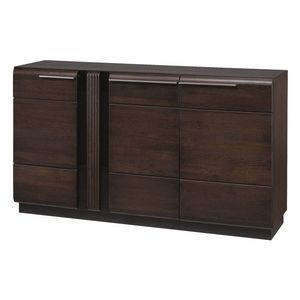 Komoda Porti 45 160 cm z masívu dub čokoládový vyobraziť