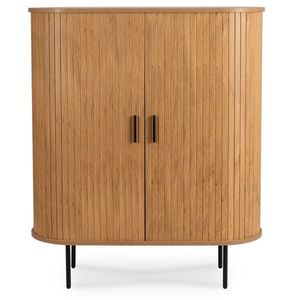 Komoda Trish 100 cm dub prírodný/čierna vyobraziť