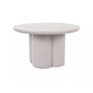 Konferenční stolek Rosalia 80 cm světle šedý vyobraziť