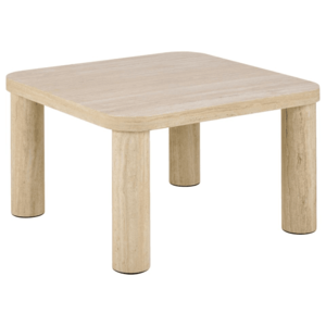 Konferenční stolek Solano 60 cm béžový travertin vyobraziť