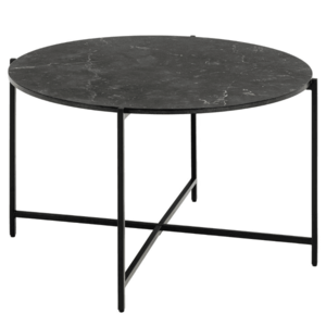 Konferenčný stolík Lamoine čierny mramor vyobraziť