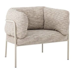 Sivobéžové kreslo Karel – Bloomingville vyobraziť