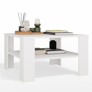 Konferenčný stolík Square 68 cm biely vyobraziť