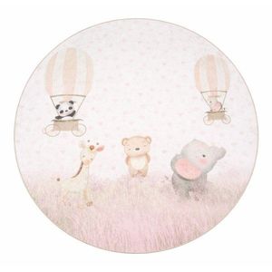 Prateľný detský koberec ø100 cm Dainty Animals – Mila Home vyobraziť