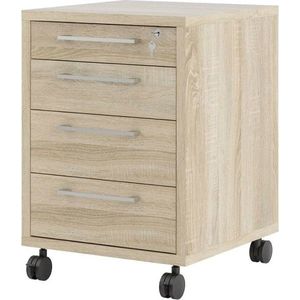 Kontajner na kolieskach Ofin II dub sonoma vyobraziť