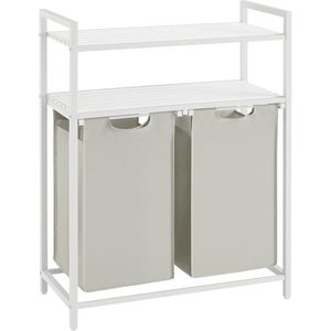 Kôš na bielizeň Vasagle Ovules Lonels biely vyobraziť