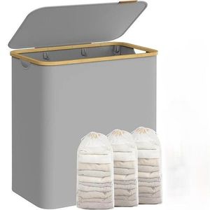 Koš na prádlo Leslie 150 L šedý vyobraziť