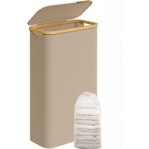 Koš na prádlo Leslie 65 L hnědý vyobraziť