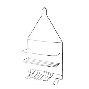 Koupelnová police CARL SILVER 25x45 cm stříbrná vyobraziť