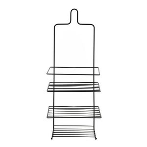 Koupelnová polička CARL BLACK 18, 5x47, 5 cm černá vyobraziť