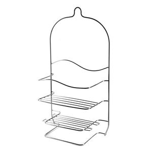 Koupelnová polička CARL SILVER 21, 5x40, 5 cm stříbrná vyobraziť