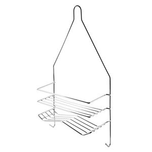 Koupelnová polička CARL SILVER 25x45, 5 cm stříbrná vyobraziť