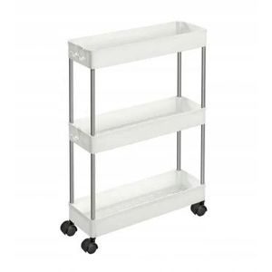 Koupelnový regál Lazura bílý vyobraziť