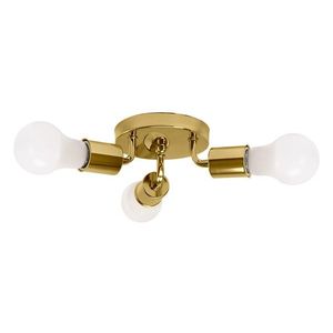 Kovové stropné svietidlo APP704-3C zlaté vyobraziť
