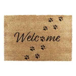 Rohožka z kokosového vlákna 60x90 cm Welcome Paws – Artsy Doormats vyobraziť