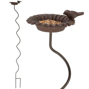 Krmítko pro ptáky SPIRAL 128 cm hnědé vyobraziť