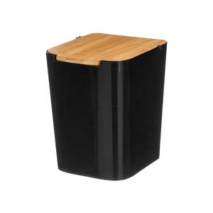 Kuchyňský odpadkový koš CALEB černý vyobraziť
