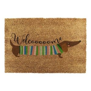 Rohožka z kokosového vlákna 40x60 cm Welcome Sausage Dog – Artsy Doormats vyobraziť
