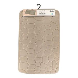 Kúpeľňový koberček STONES 50x80 cm taupe vyobraziť