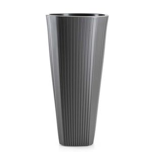 Květináč MORA 38, 8x80, 7 cm černý vyobraziť