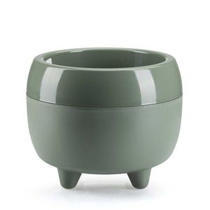Květináč na nožičkách BOTANICA 23, 1x18, 3 cm zelený vyobraziť