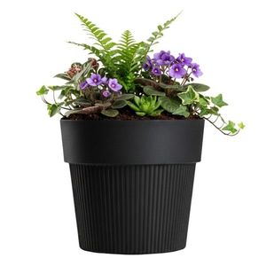 Květináč SILVA LINE 13, 8x16 cm černý vyobraziť