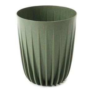 Kvetináč STRIPPED ECO V 30 cm zelený vyobraziť