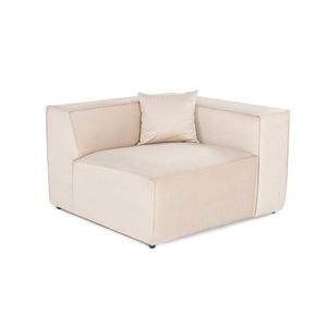 Modul pohovky Lora krémový pravý vyobraziť