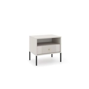 Nočný stolík Iseo 54 cm kašmír/čierny vyobraziť