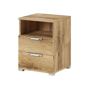 Nočný stolík Naka 46 cm dub Wotan vyobraziť