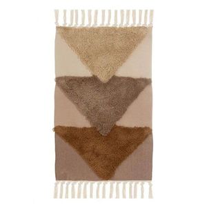 Obdĺžnikový koberec NATUR 50x80 cm hnedý vyobraziť