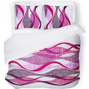 Obliečky z mikrovlákna ARTIP 200x220 cm ružovo-fialové vyobraziť