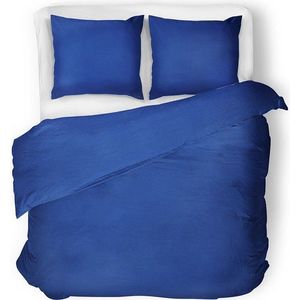 Obliečky z mikrovlákna SOLID 160x200 cm modré vyobraziť