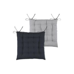 Oboustranný podsedák na židli Duo 40x40 cm antracitový/šedý vyobraziť