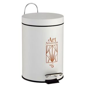 Odpadkový koš ART DECO 3 L bílý vyobraziť