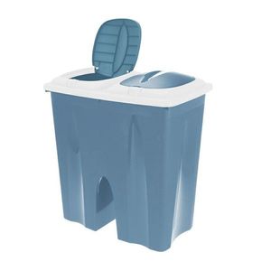 Odpadkový kôš Luigi 2x25L modrý vyobraziť