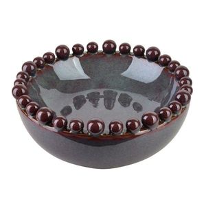 Okrúhla dekoratívna miska Yarine Ball fialová vyobraziť