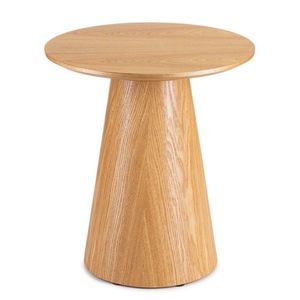 Okrúhly konferenčný stolík MILAN 45 cm dub prírodný vyobraziť