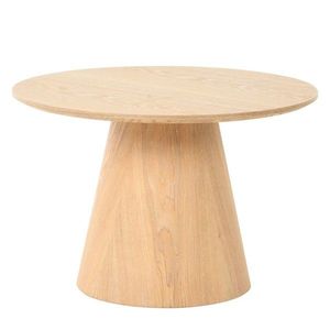 Okrúhly konferenčný stolík MILAN 60 cm dub prírodný vyobraziť