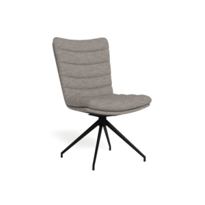 Otočná jídelní židle Grafton světle šedá vyobraziť