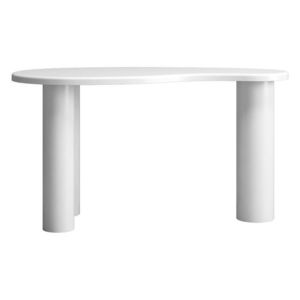 Písací stôl SANTANA 140 cm biely vyobraziť