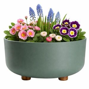 Plastový květináč na nožičkách TERRA 17x26, 9 cm - výber z 5 prevedení vyobraziť