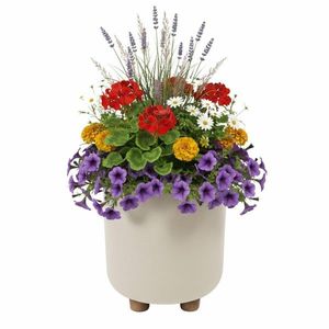 Plastový květináč na nožičkách Terra 21x19, 3 cm - výber z 6 prevedení vyobraziť