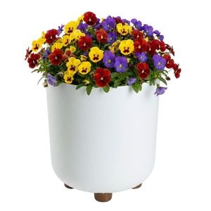 Plastový květináč na nožičkách Terra 21x19, 3 cm - výber z 6 prevedení vyobraziť