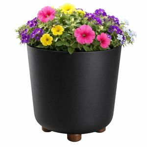 Plastový květináč na nožičkách Terra 21x19, 3 cm - výber z 6 prevedení vyobraziť