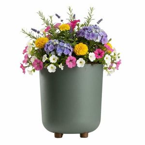 Plastový květináč na nožičkách Terra 21x19, 3 cm - výber z 6 prevedení vyobraziť