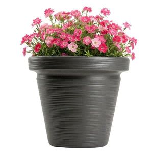 Plastový květináč Riflo 33, 9x39 cm antracitový vyobraziť