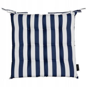 Podsedák na stoličku Garden 02 40x40 cm modro-biely vyobraziť