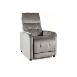 Polohovací křeslo OTUS Velvet šedé vyobraziť