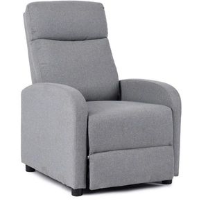 Polohovateľné čalúnené kreslo DANNY sivé vyobraziť